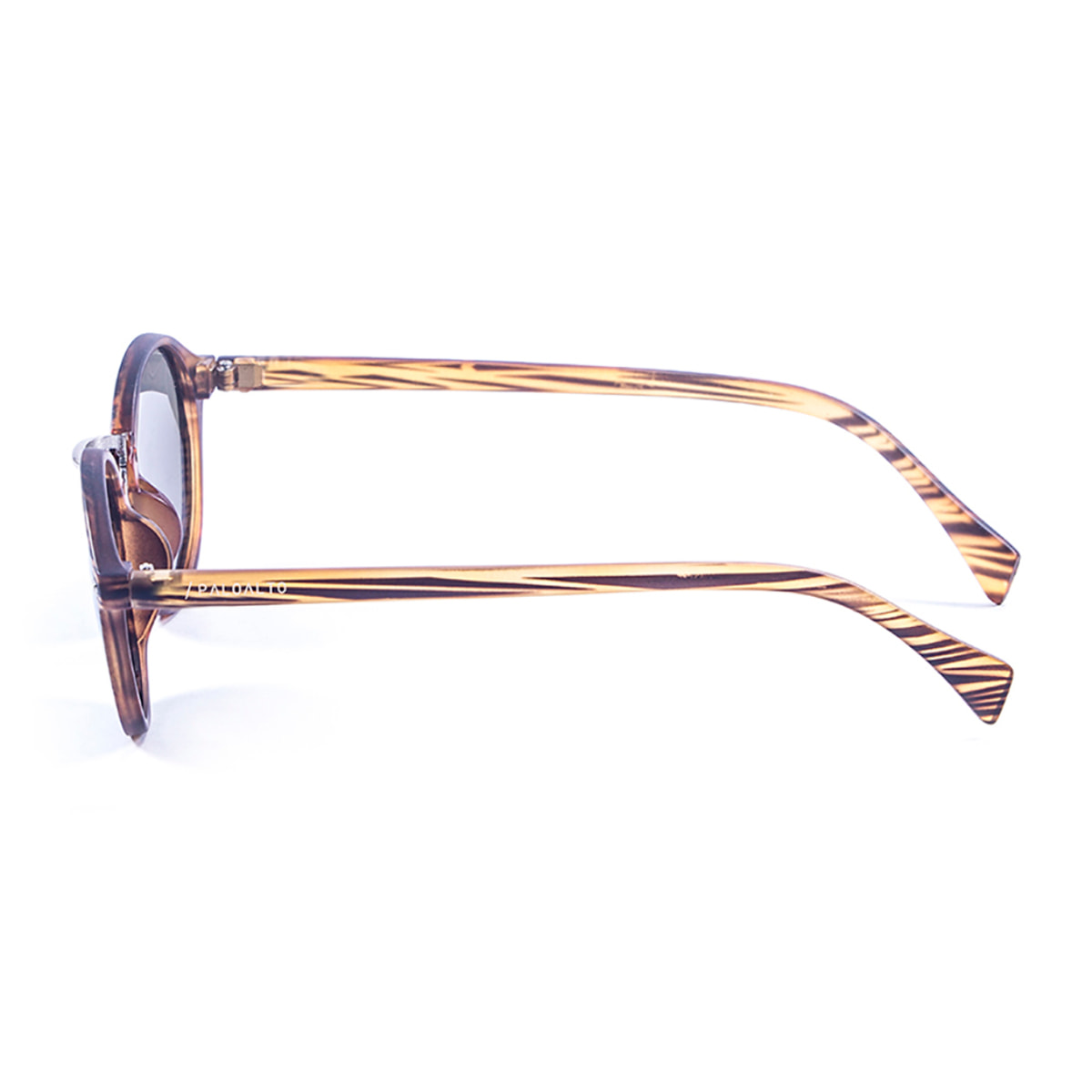 Gafas de sol PALO ALTO MARYLAND - Franja marrón / Revo azul cielo