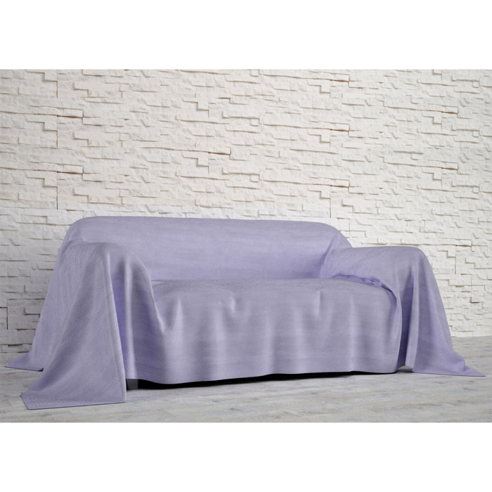 Telo Arredo Multiuso Copritutto 100% Cotone Bon Bon Grigio