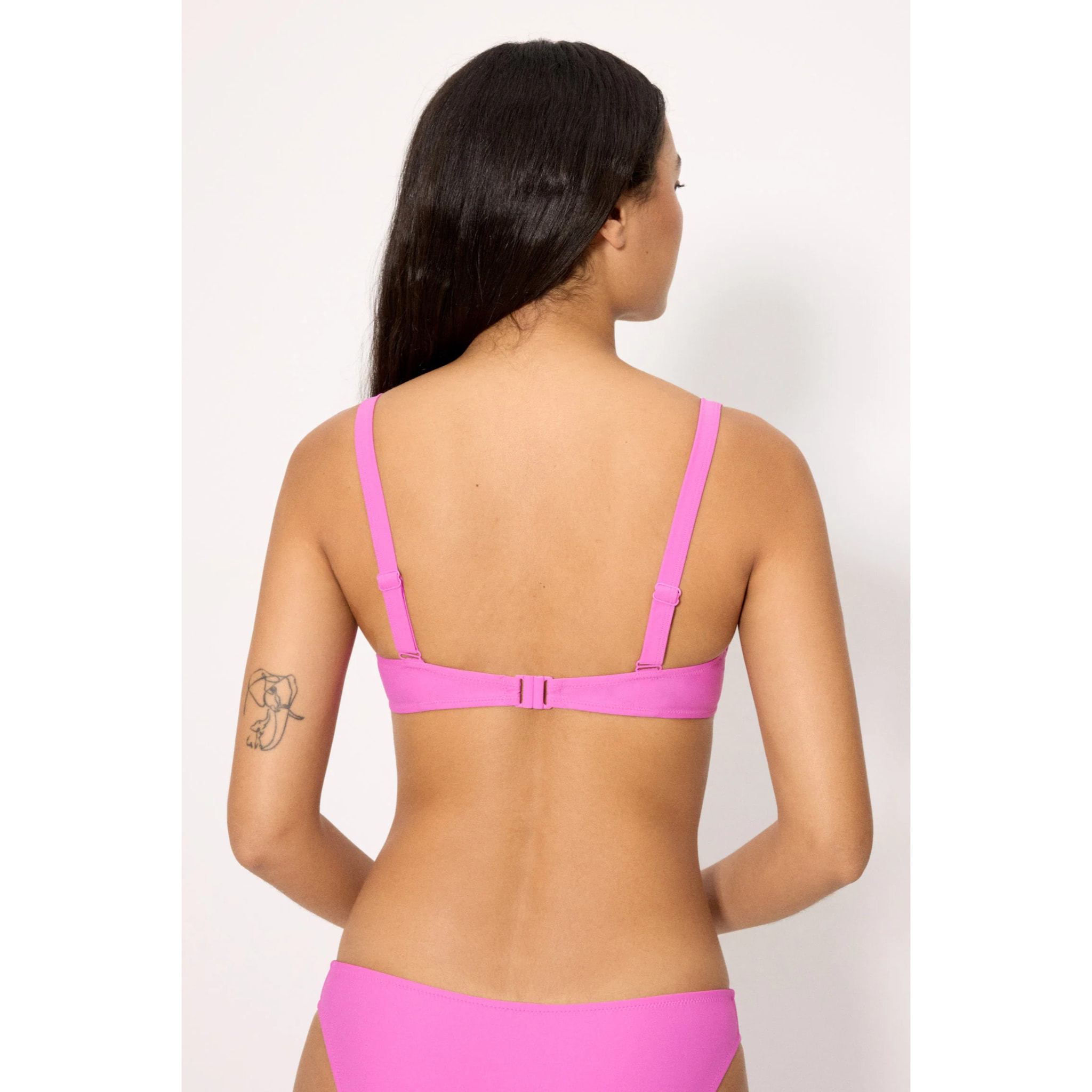 Top de bikini Rosa