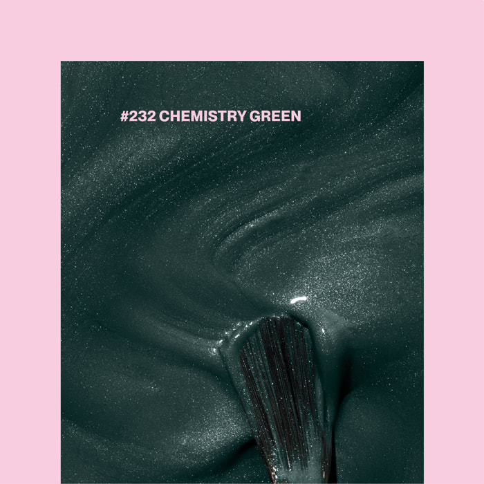 Vernis semi-permanent - 232 Chemistry Green - 15 ml