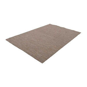 Tapis extérieur 60x100 tissé kilim sable SUNDANCE