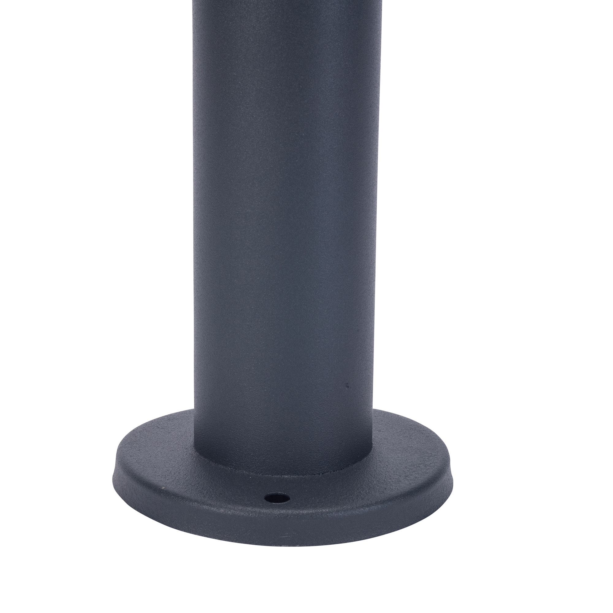 FORLIGHT Pixa - Baliza de Jardín con 2 Focos Orientables GU10. Altura 81cm IP44 para Exterior. Color Negro