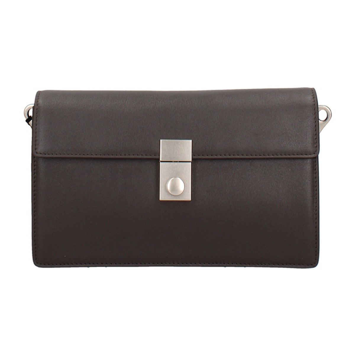 Borsa a tracolla da donna Made in Italy - Modello Valoria - 100% pelle - 24.0 x 15.0 x 7.0 cm