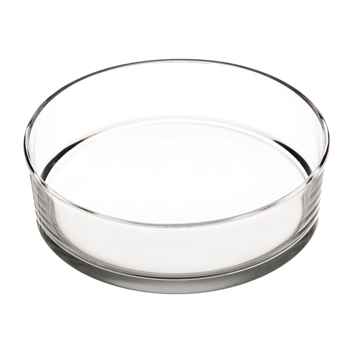 Ciotola In Vetro. Diametro 30 Cm - Pezzi 1 - 30X10X30cm - Colore: Incolore - Bianchi Dino - Decori Casa E Complementi