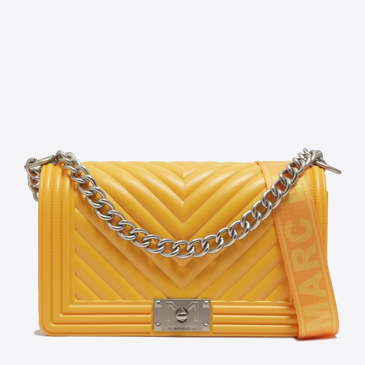 Borsa a mano da donna - Modello False - 100% PVC - 25.0 x 15.0 x 8.0 cm