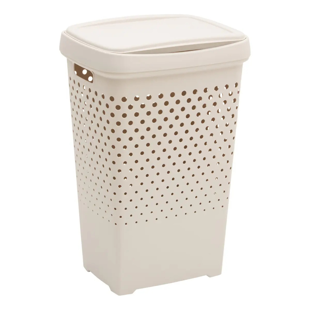 Coffre à linge Tila 70L H.65cm argile