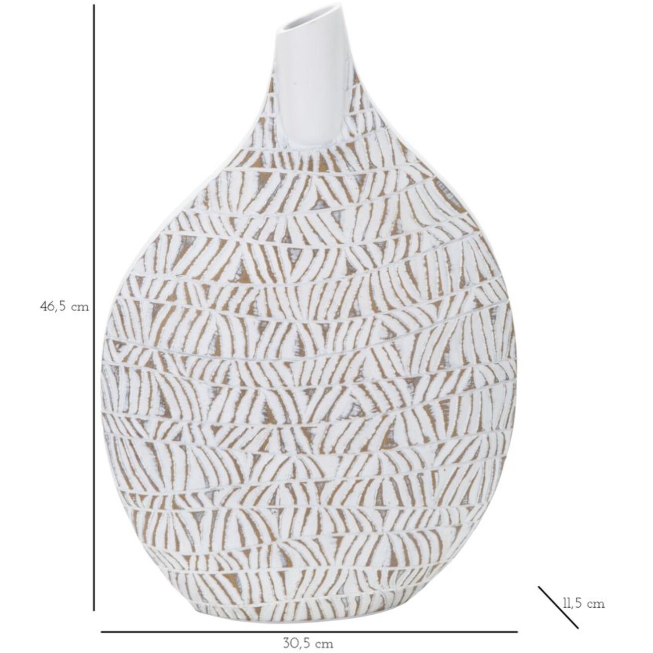 VASO RESINA NAIROBI CM 30,5X11,5X46,5