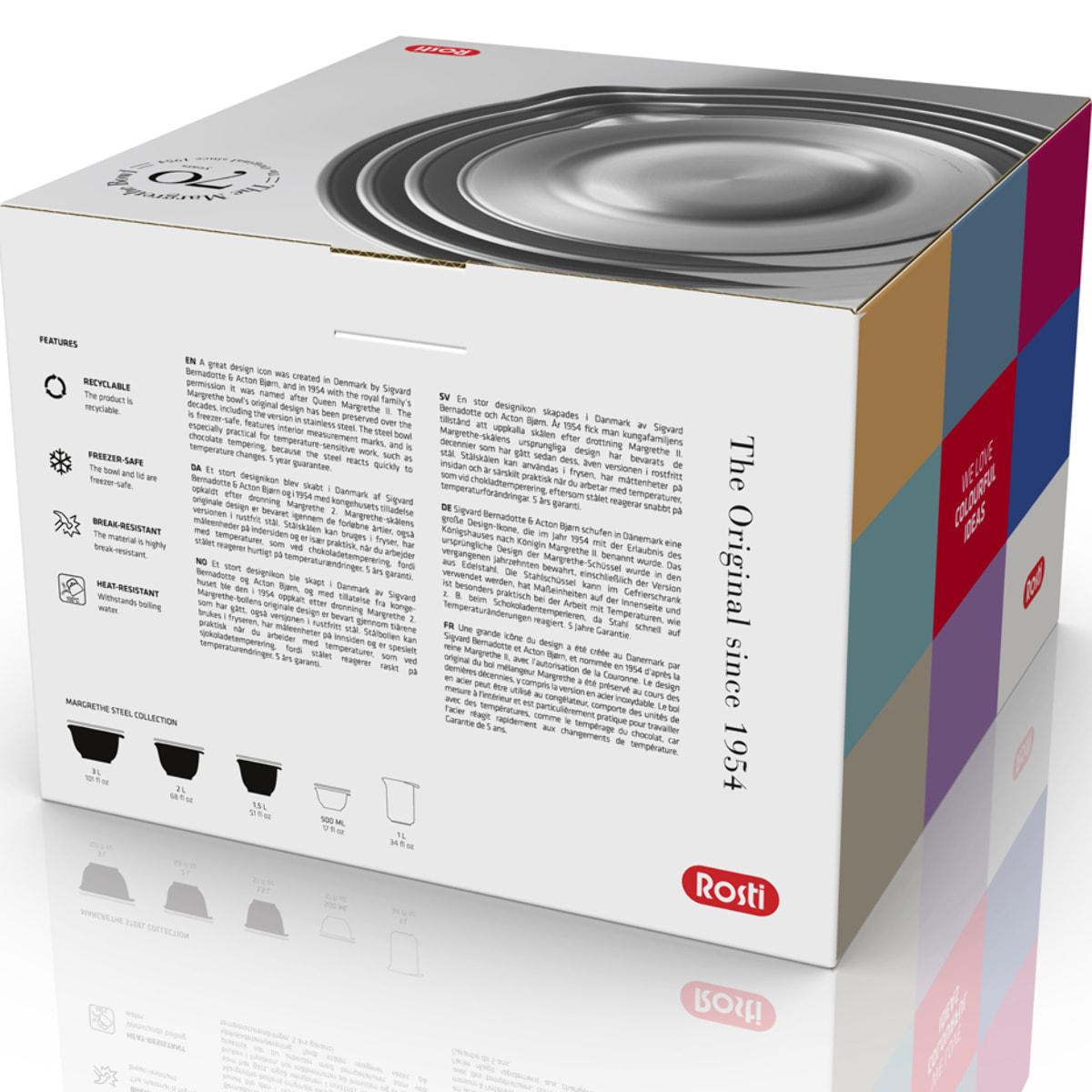 Set de bols 3 pces Margrethe