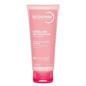 Créaline Gel Moussant - Nettoyant Micellaire à Rincer - Peaux Sensibles
