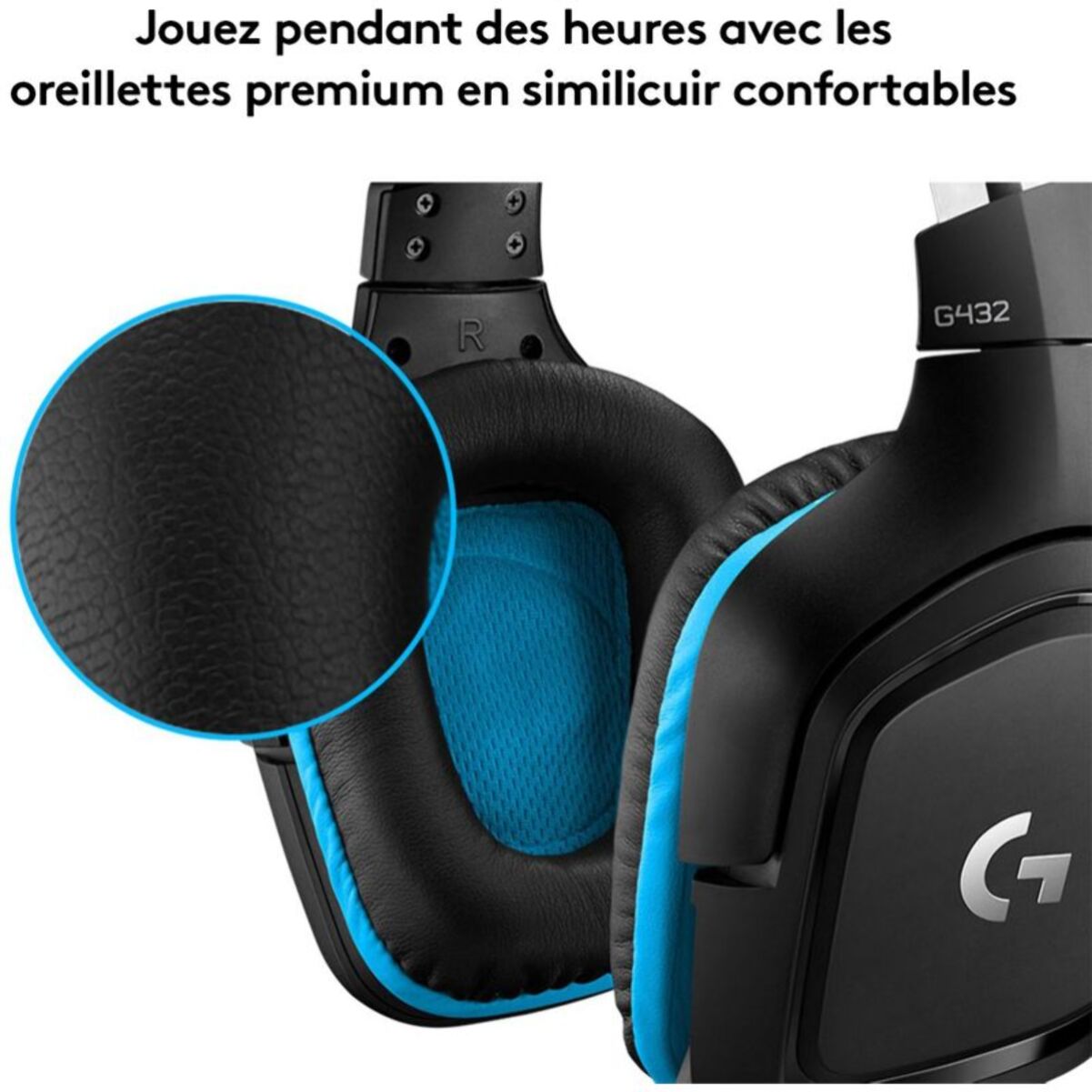 Casque gamer LOGITECH G432