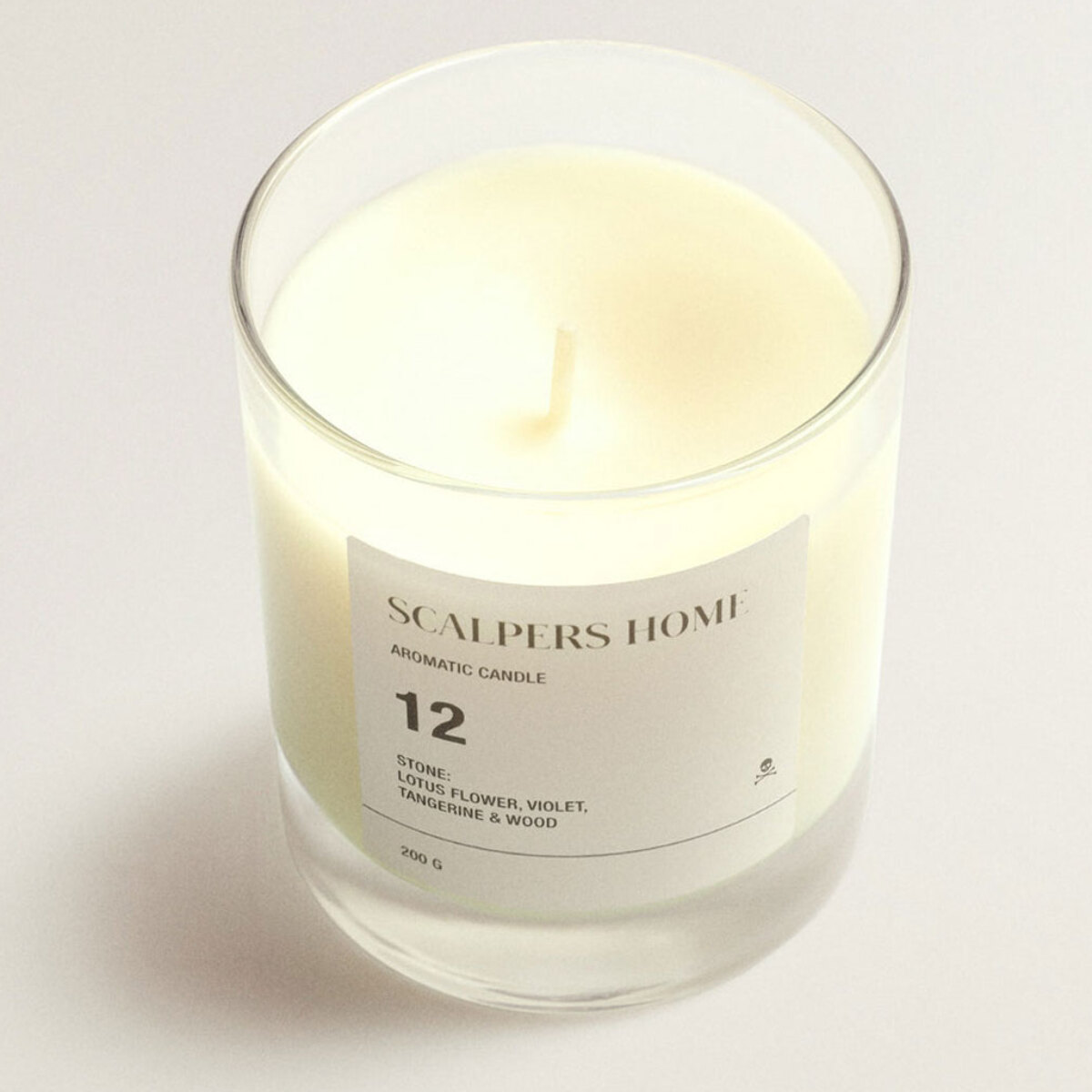 Set de 2 velas aromáticas 200gr aroma stone scalpers
