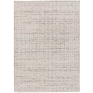 HL-NATURAL Alfombra con texturas neutras de pelo corto en color crema, varias medidas disponibles