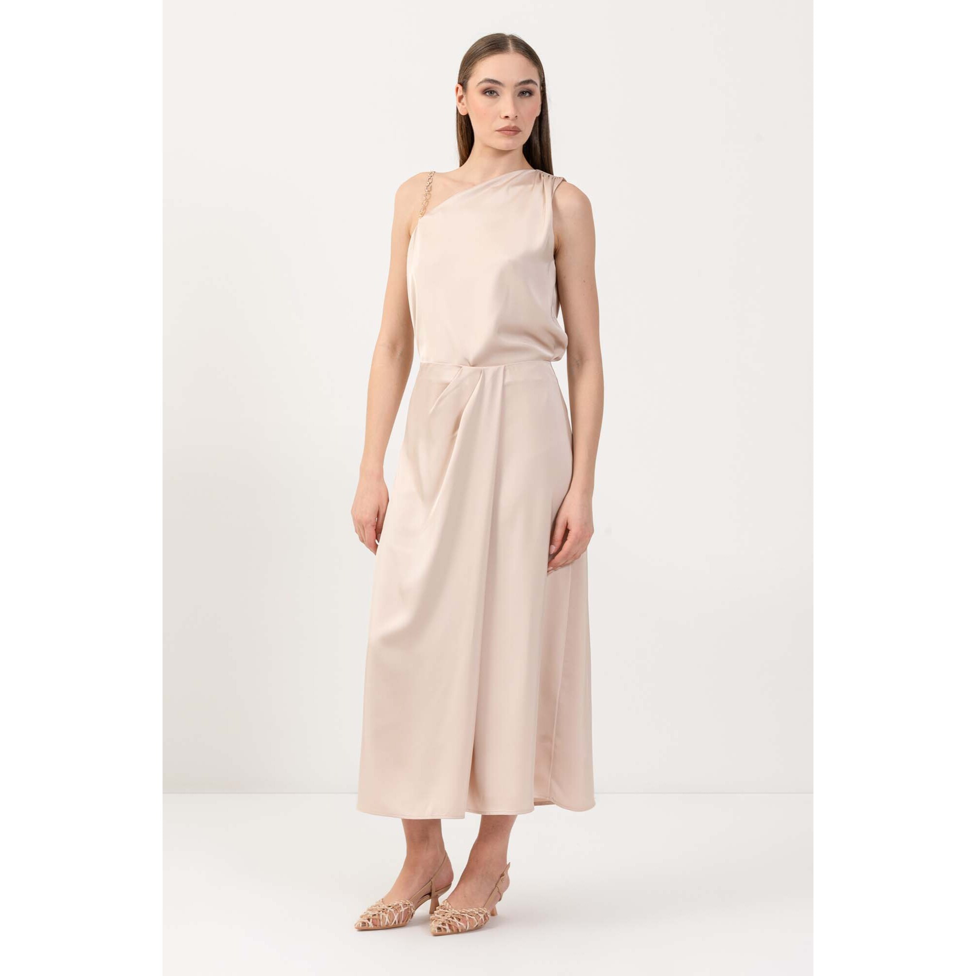 Kocca - Gonna midi con piega Donna