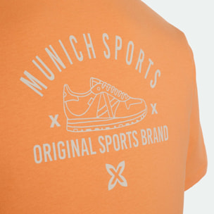 Camiseta MUNICH de algodón naranja