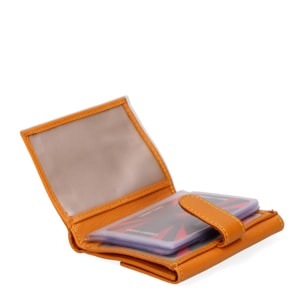 Portafoglio  da donna ecopelle Prodotto Vegano 9x8x2 cm