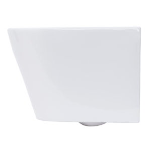 Pack WC Bati-support autoportant + Cuvette SAT Infinitio sans bride + Abattant soft close + Plaque blanche (SMART-Infinitio-4)