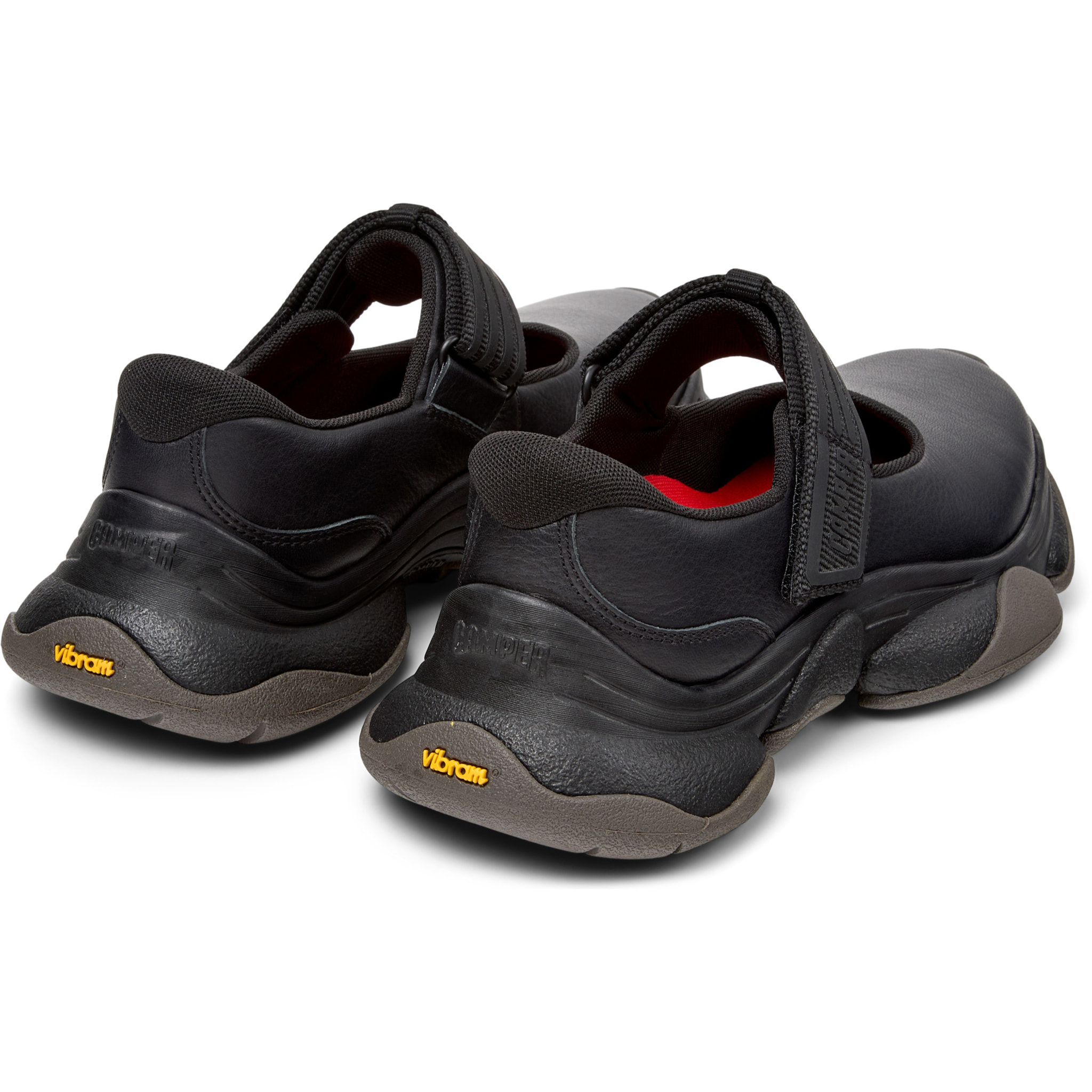 Bailarinas - CAMPER Karst 2 - Negro - Cuero liso
