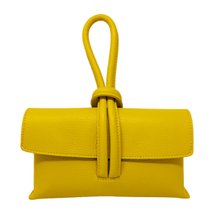 Borsetta Pochette in Vera Pelle Made in Italy