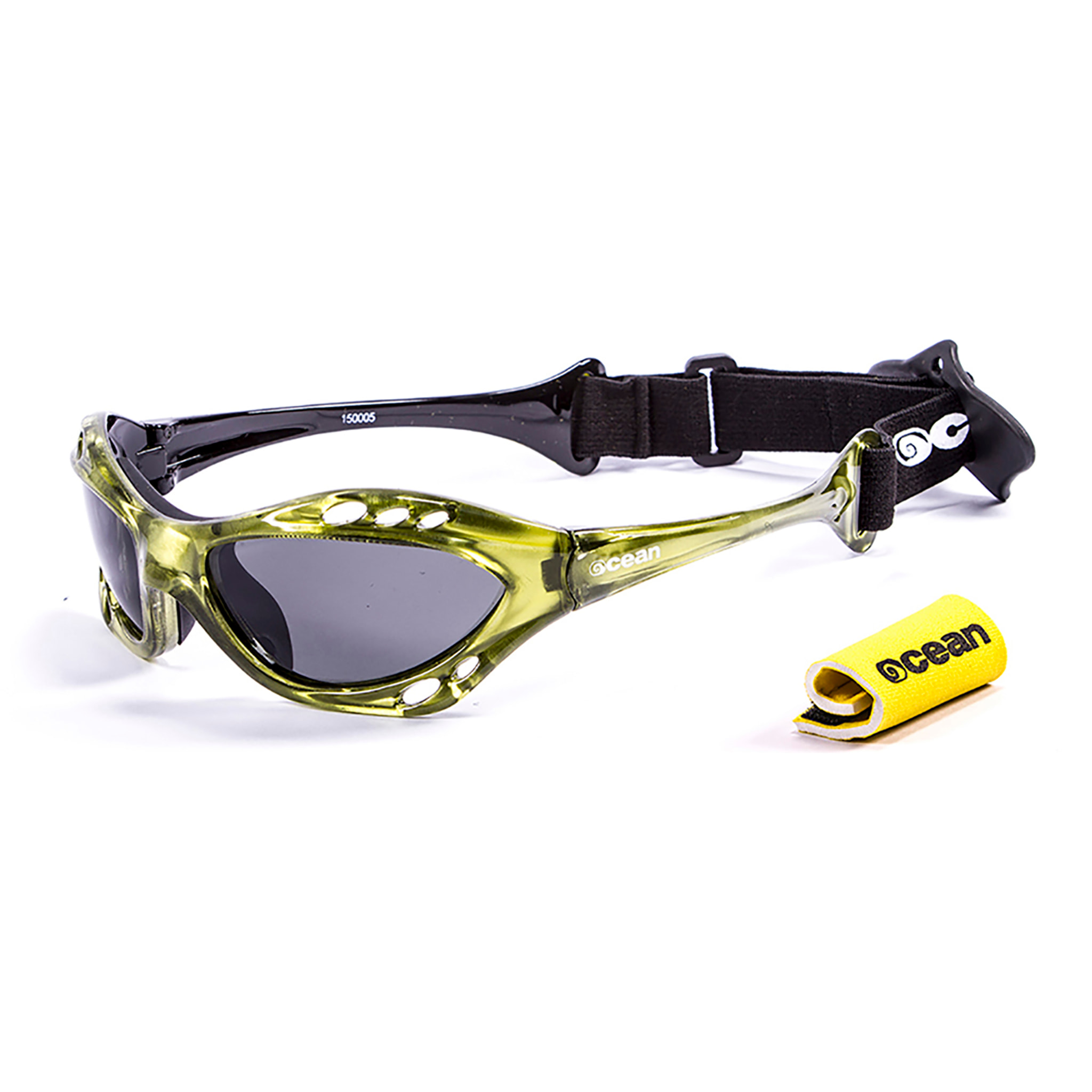 Gafas de deportes acuáticos OCEAN CUMBUCO - Verde transparente / Ahumada