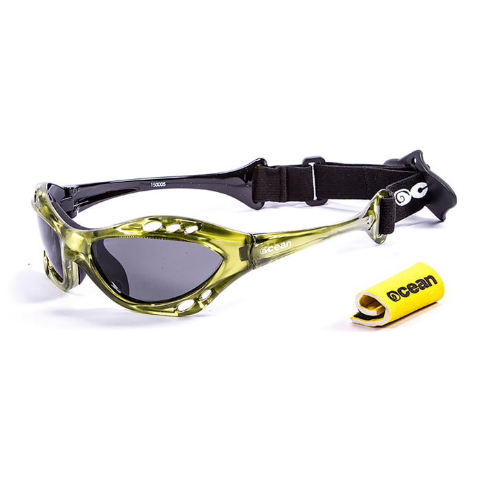 Gafas de deportes acuáticos OCEAN CUMBUCO - Verde transparente / Ahumada