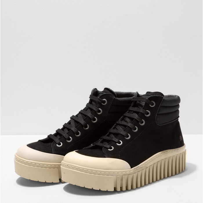 Botines 1532 NOBUCK-W BLACK/BRIGHTON color Black