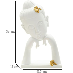 TESTA BUDDHA -B- CM 21,5X13X36