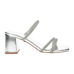 Sandali Donna Tata Italia Argentato