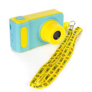 DAM Foto e videocamera per bambini con giochi 8x4x4 Cm. Colore giallo