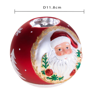 Porta tealight - Pezzi 3 - 11,8xH9,4x11,8cm - Bianchi Dino SpA