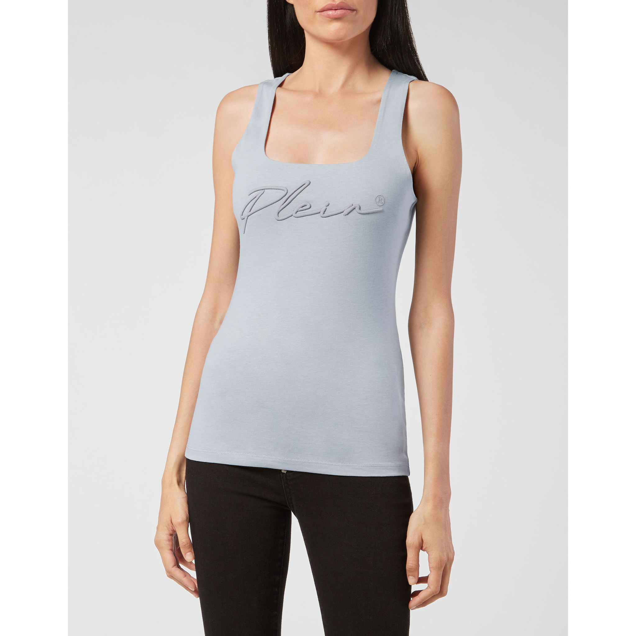 PHILIPP PLEIN Camiseta de tirantes SIGNATURE