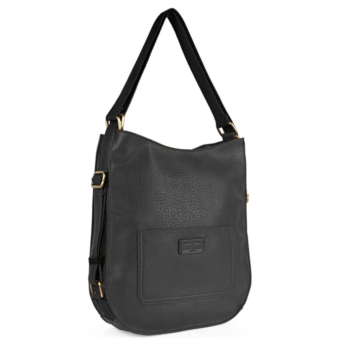 Bolso Mochila Mujer Lois Ankeny Negro