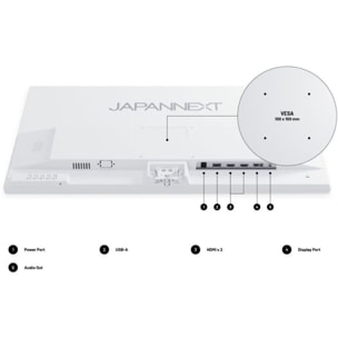 Ecran PC 4K JAPANNEXT JN-IPS2802UHDR-W 28'' IPS IPS 4K HDR