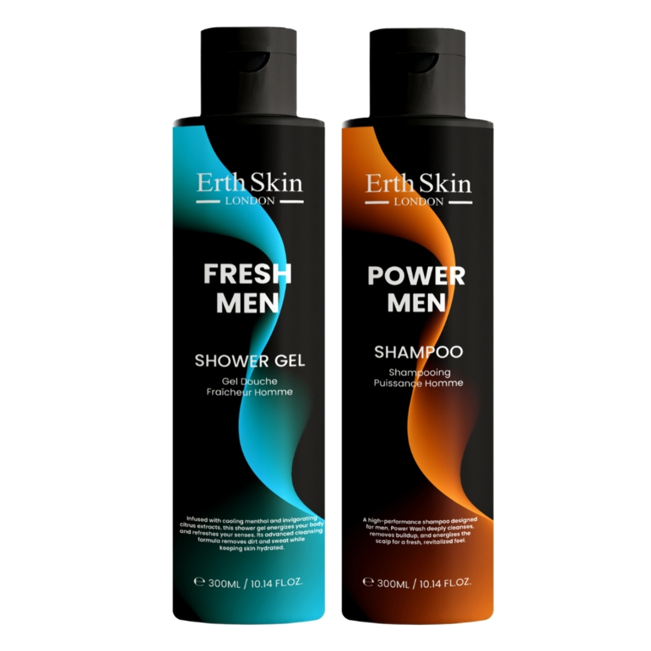 Gel de ducha Fresh Men + Champú Power