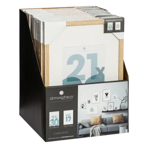 Cadre photo "Manu" bois 21x30cm