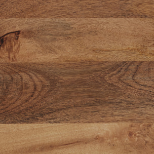 Table de chevet ajourée en bois de manguier - Jaya
