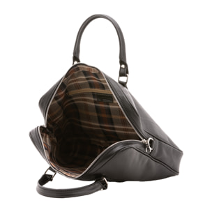 Borsa a mano  unisex In Vera pelle Made in Italy 37x31x6 cm