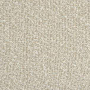 Chauffeuse bouclette texturée 1 place avec repose pieds SOKOL