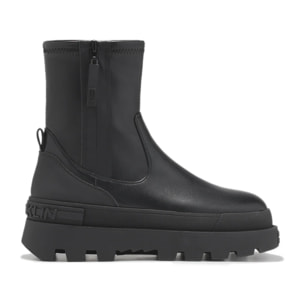 Botas de Mujer Corte Medio All Track Zip Negro