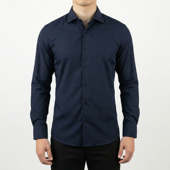 Camicia collo francese