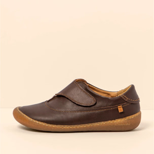 Zapatos N5735 NATURAL GRAIN BROWN/ PAWIKAN color Brown