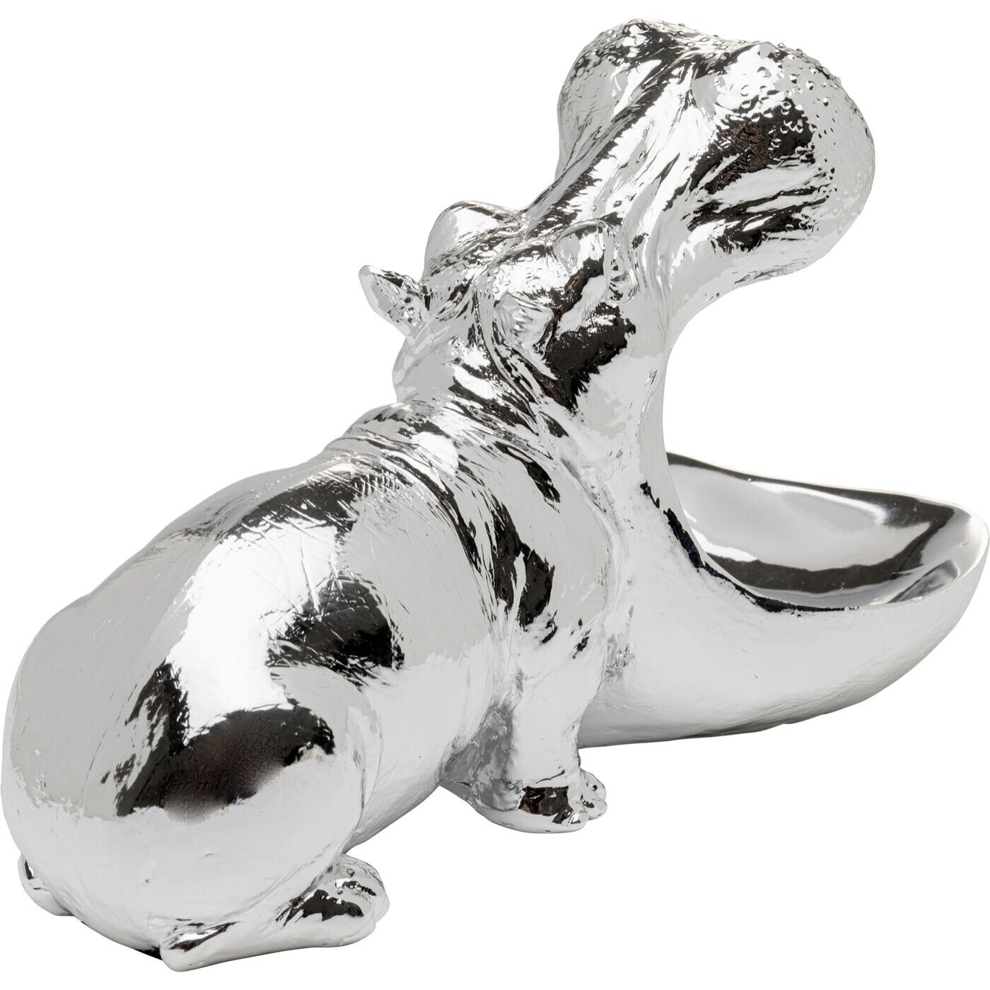 Coupe hippopotame argenté Kare Design
