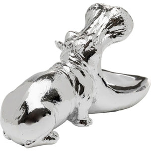Coupe hippopotame argenté Kare Design