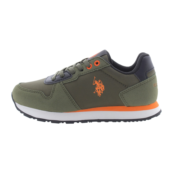 Sneakers U.S. Polo Assn. verde militare