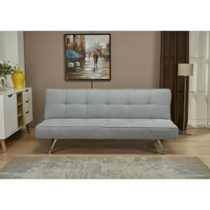 Banquette 3 places convertible en lit - 3 coloris - MARTINI