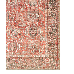 Tappeto Salotto Soggiorno Classico Orientale Rosso