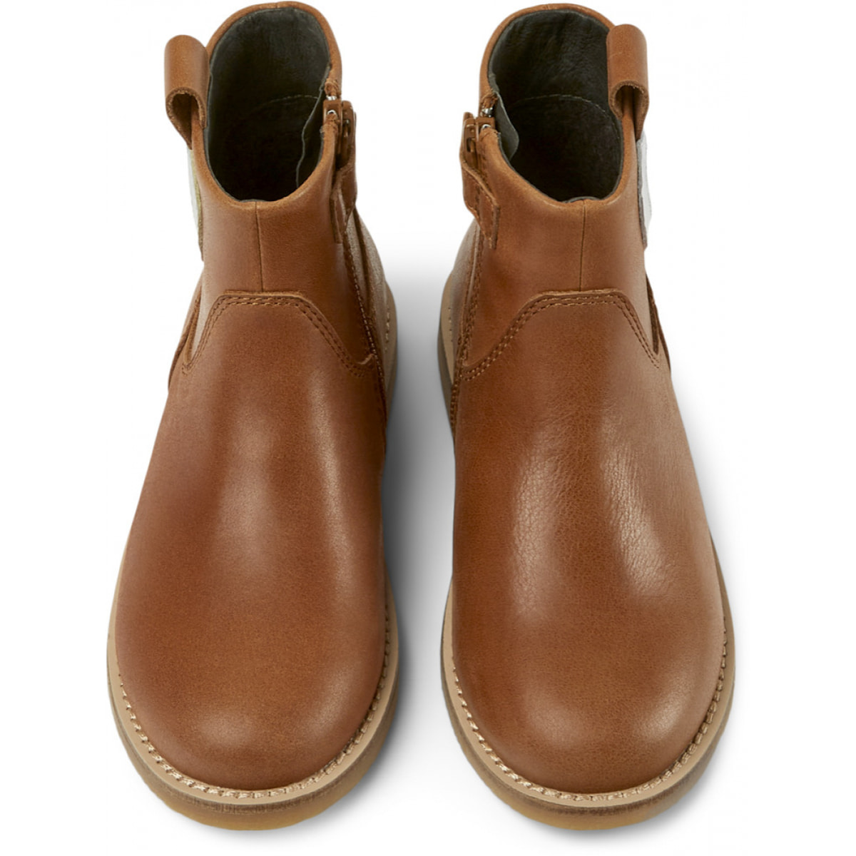 CAMPER Savina Twins - Stivaletti Bambino Unisex Marrone