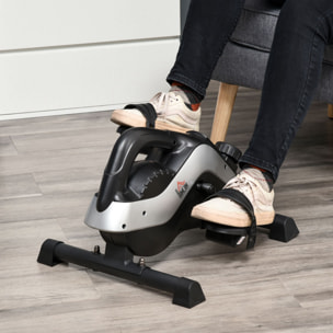 Mini vélo d'appartement 8 niveaux résistance magnétique écran LCD multifonction noir