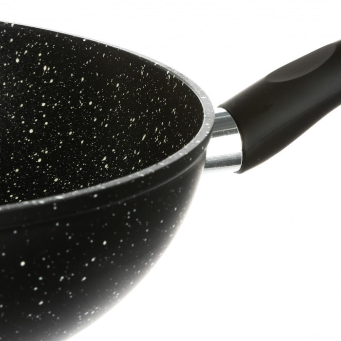 Wok Alu forgé ''Caractère'' 28 cm Secret de Gourmet