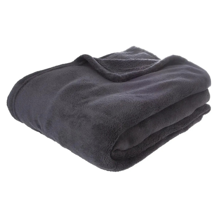 Plaid "Kiesa" en microfibre 125x150cm