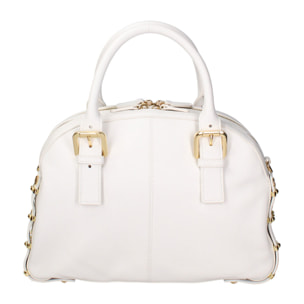 Borsa a mano da donna In Vera pelle Made in Italy 34,5x22x12 cm